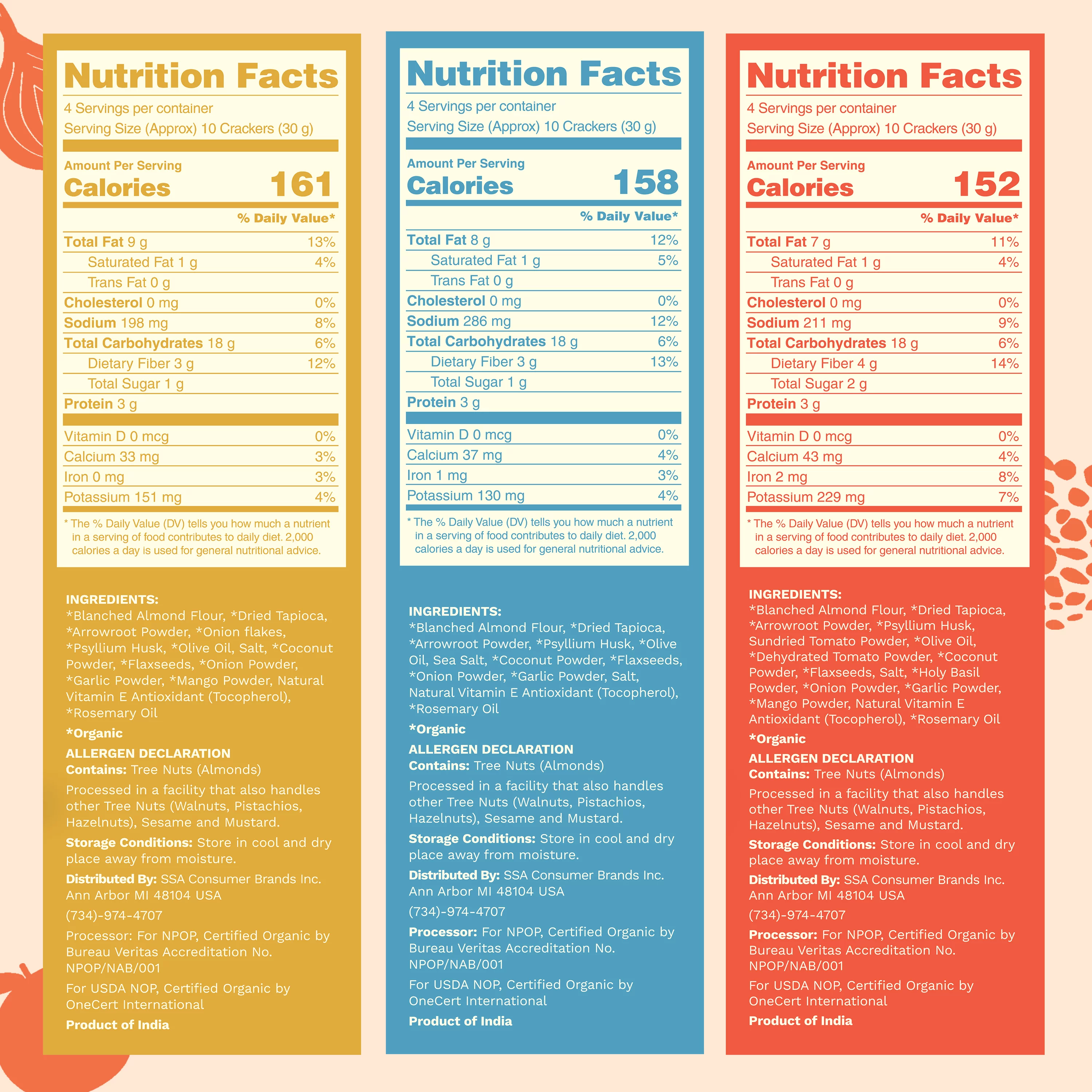 The Greater Goods Snacking Co. Gluten Free Super Sampler Mixed Bundle, 4oz, 9 Boxes