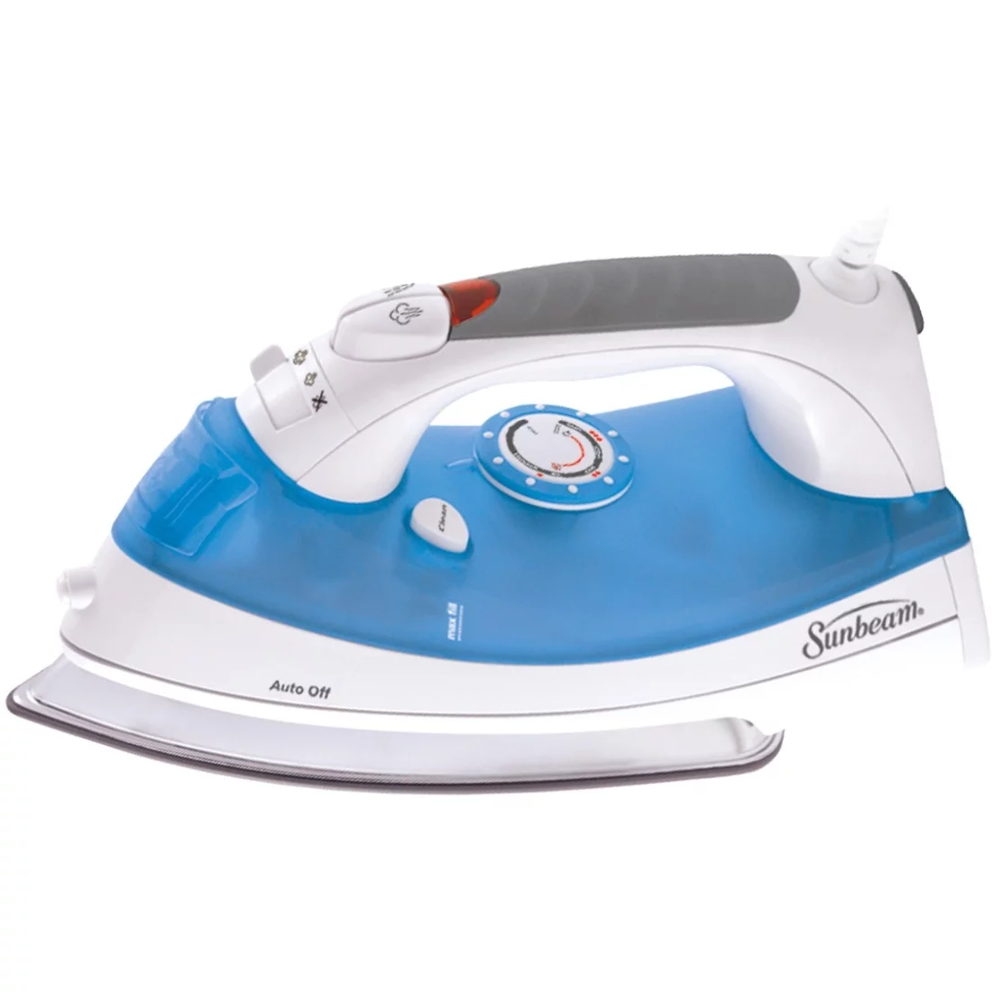 Sunbeam Simple Press GCSBBV-212 - Steam iron - 1200 W - white/blue