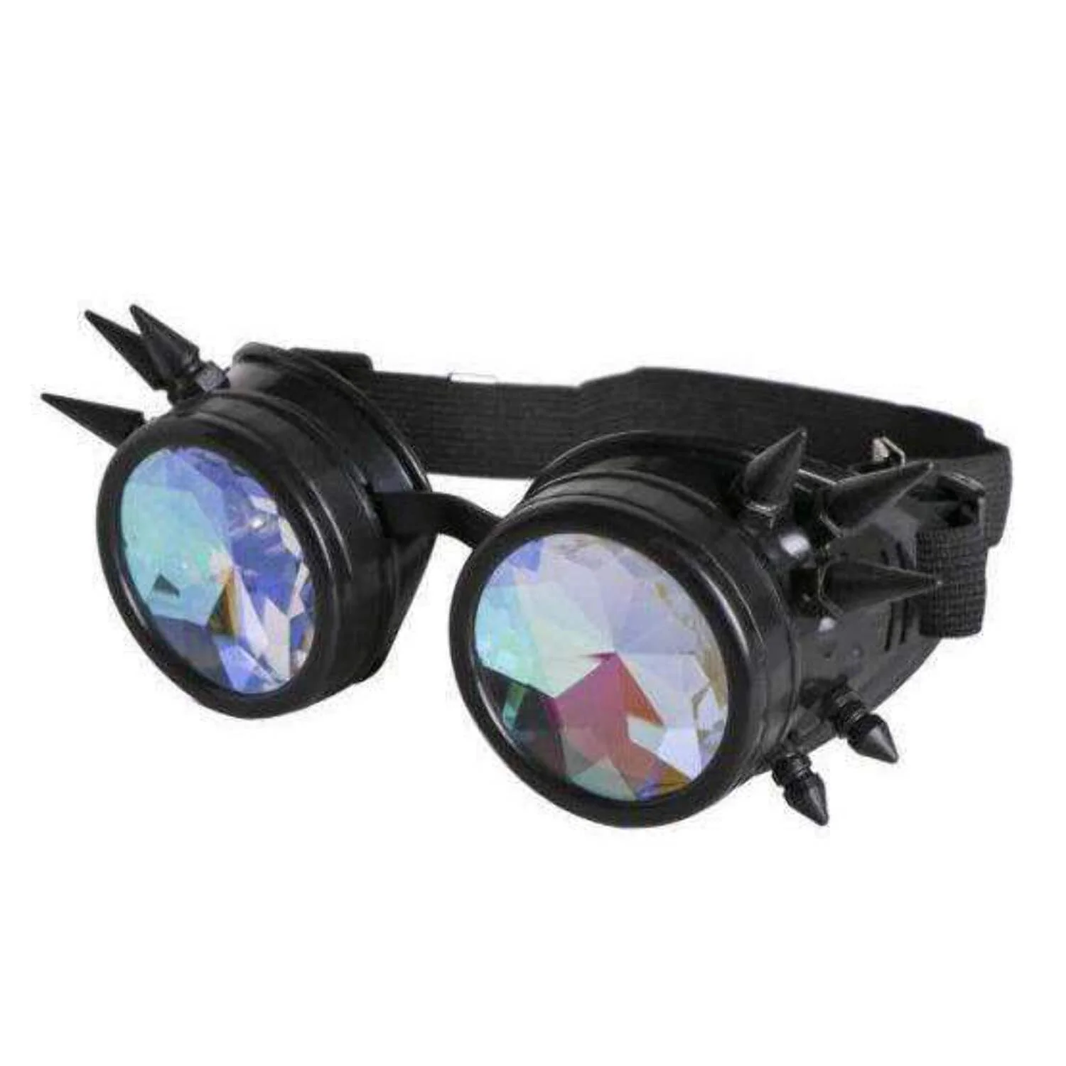 Western Fashion Inc. Steampunk Kaleidoscope Glasses - Silver 68747-SIL