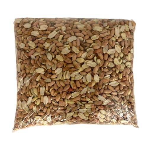 Premium Quality Raw Out of Shell Peanuts - 10 Pounds - Shelled Peanuts for Birds – Wildlife Quality - Food for Squirrels, Deer, Birds, and Other Wildlife Animals – Grown in The USA