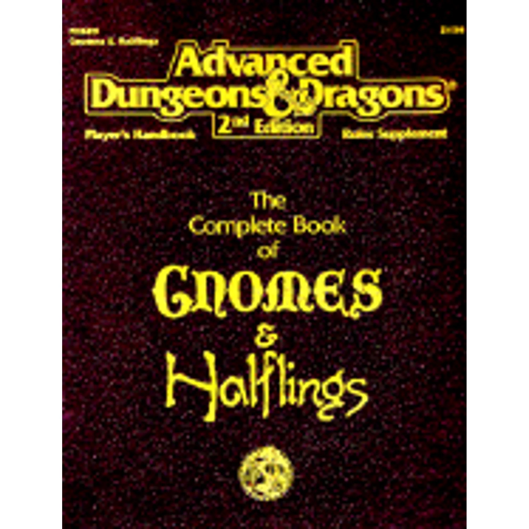 Pre-Owned Complete Book of Gnomes and Haflings, Phbr9: Advanced Dungeons and Dragons Accessory (Paperback 9781560765738) by Douglas Niles
