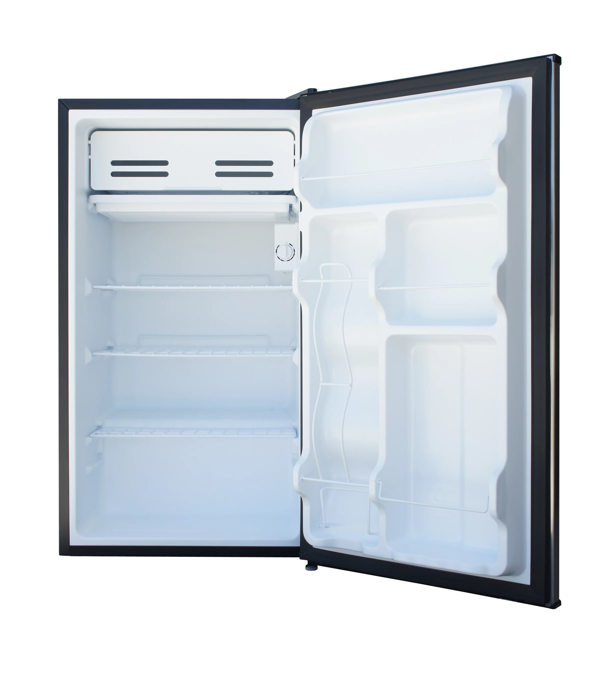 Sunpentown 3.3 cu ft Double Door Refrigerator, Stainless Steel