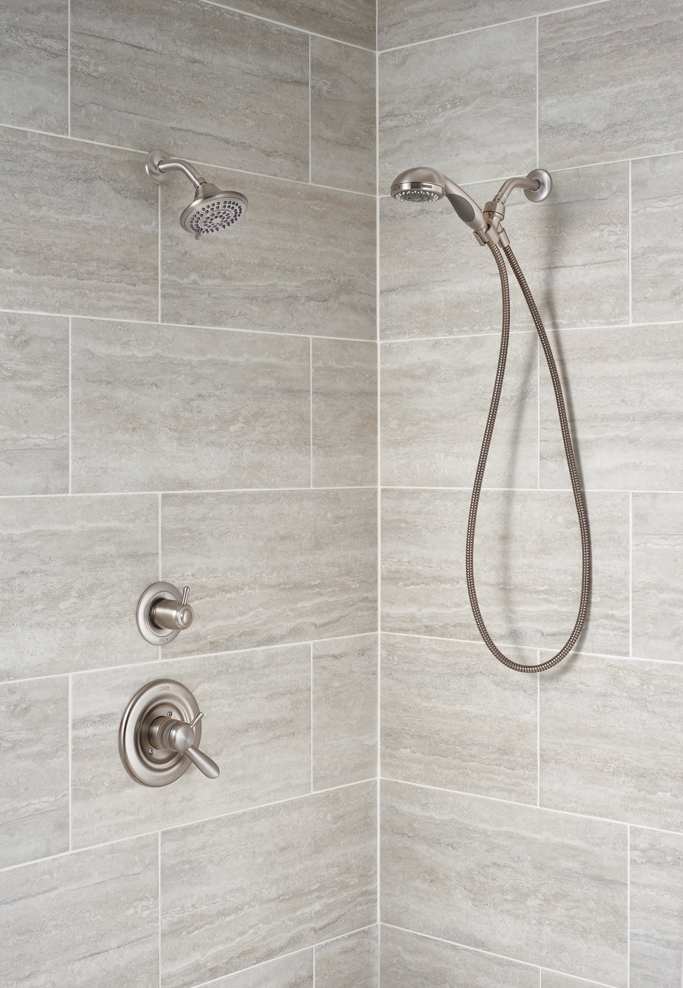 Delta Lahara 5-Spray Single Handle Shower Only Faucet in Stainless T17238-SS