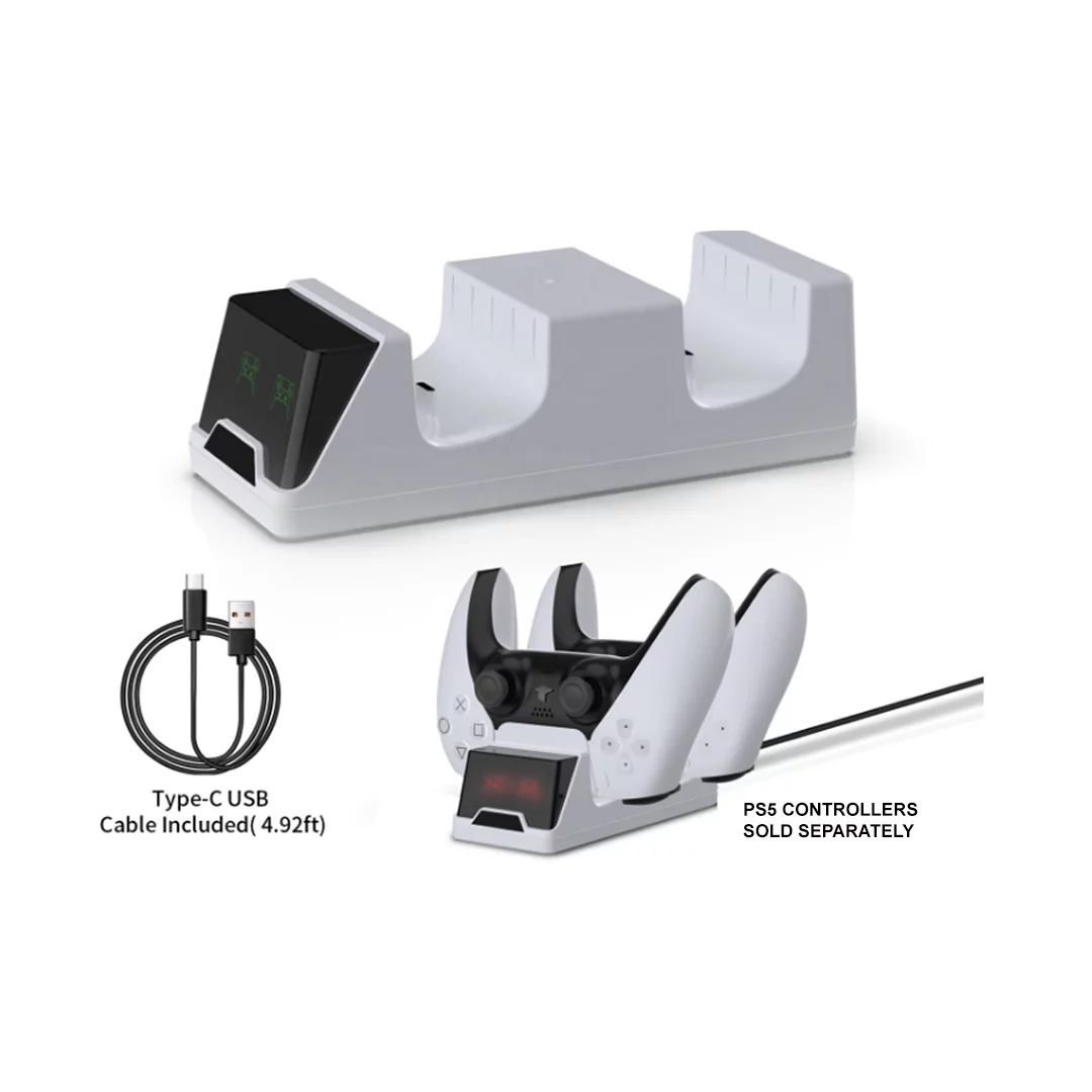 2023 New PlayStation 5 Slim Disc Edition Marvel Spider-Man 2 Bundle and Mytrix Controller Charger - White, Slim PS5 1TB PCIe SSD Gaming Console