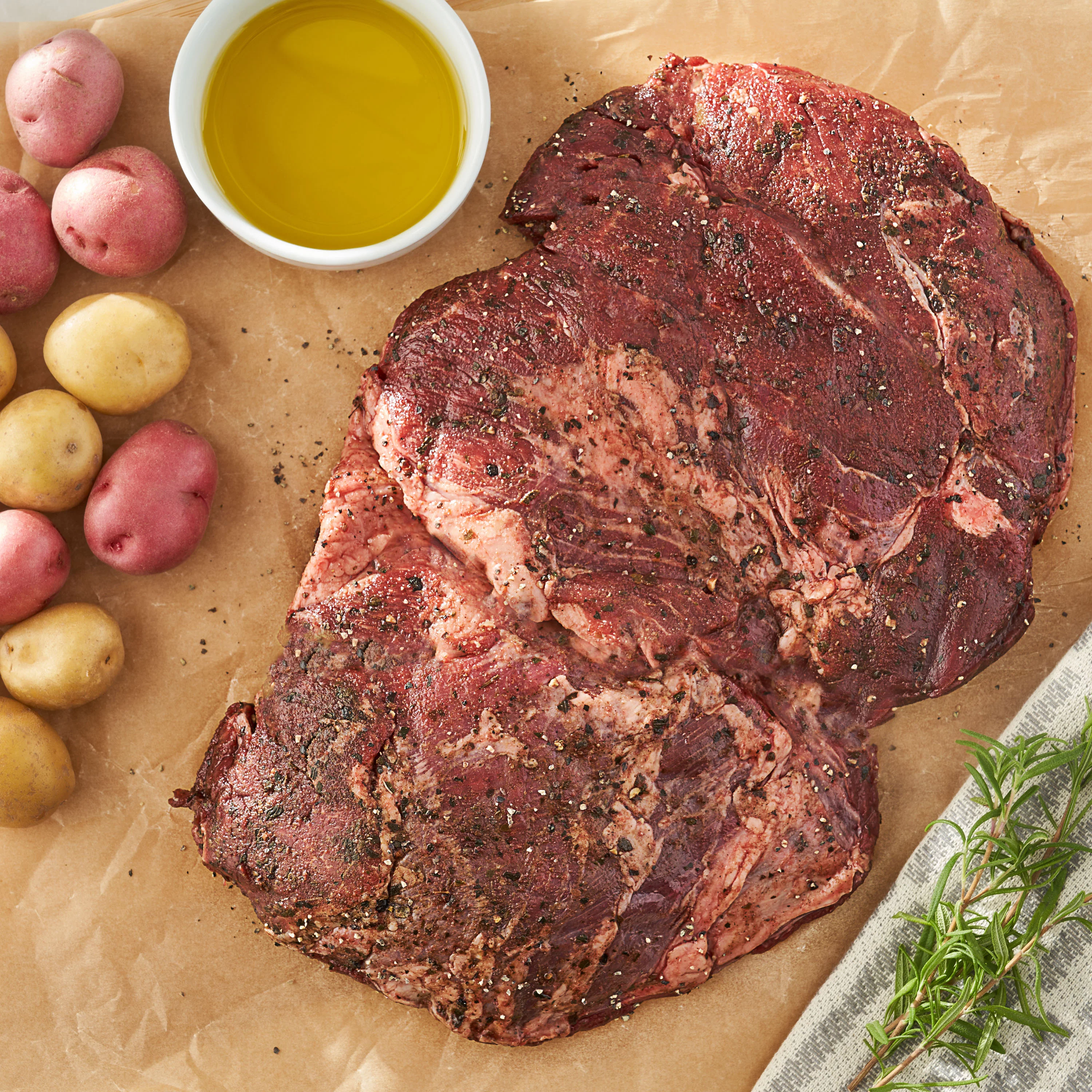 Marketside Butcher Seasoned Lamb Leg, 1.25-3.40 lb