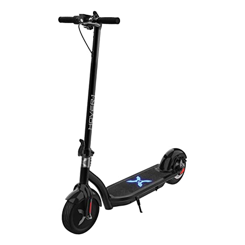 Hover-1 Alpha Pro Electric Kick Scooter | 18MPH, 18 Mile Range, 5HR Charge, LCD Display, 10 Inch High-Grip Tires, 264LB Max Weight, Certified & Tested - Safe for Teens & Adults