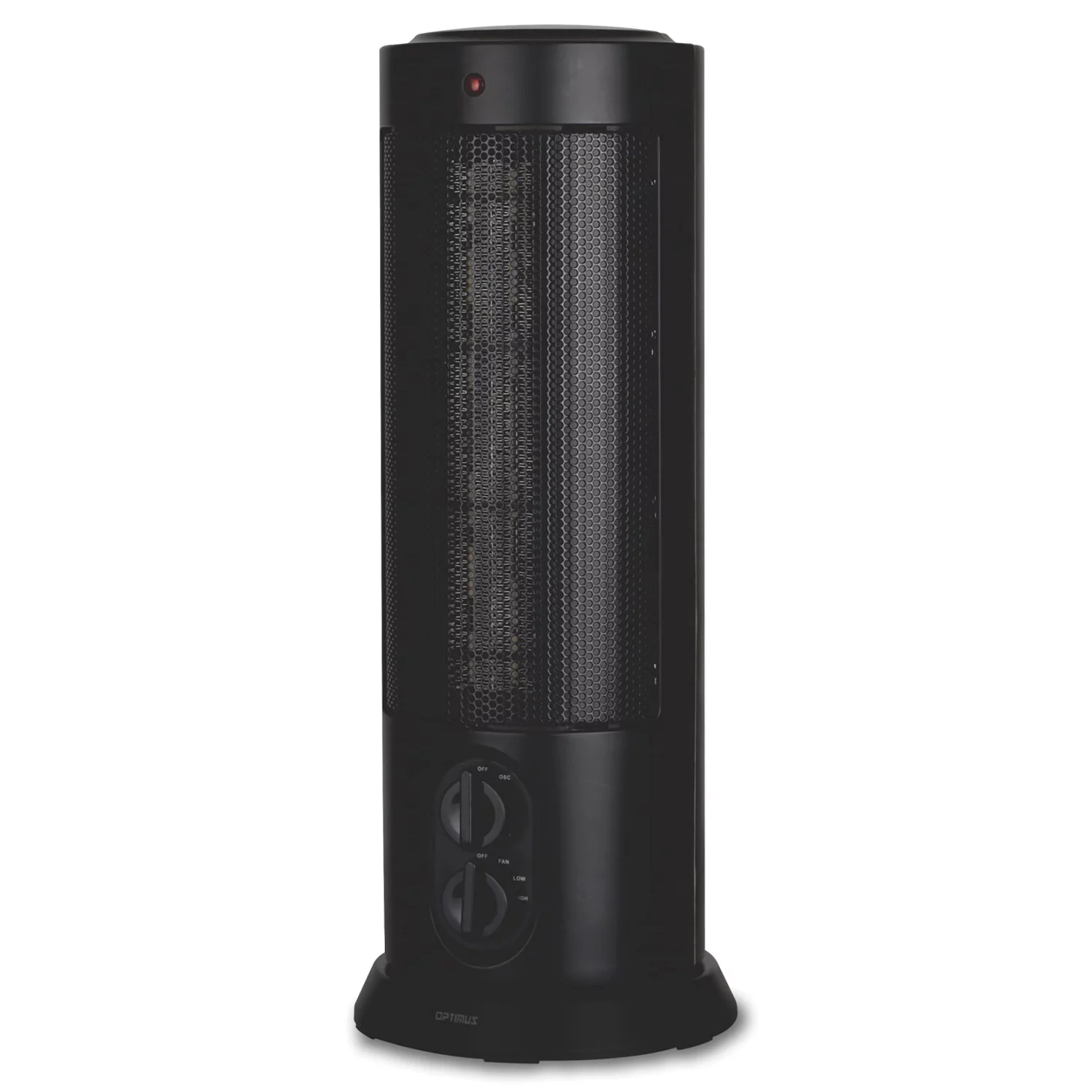 Optimus 18 in. Oscillating Tower Heater w/ Thermostat