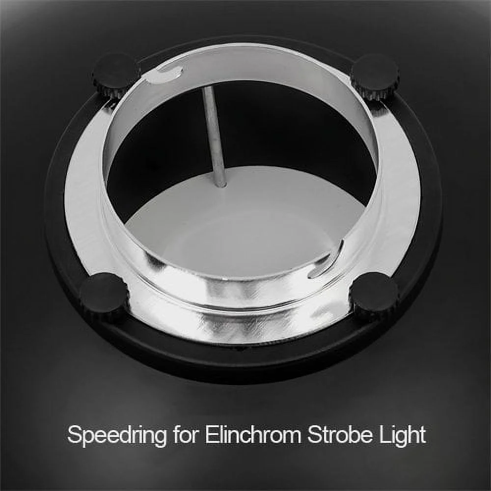 Fotodiox BD-Stnd-Elinchrom-22in 22 in. Pro Beauty Dish with Elinchrom Speedring