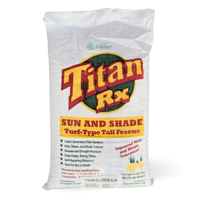 Titan RX Sun and Shade Turf-Type Tall Fescue Grass Seed (10 lbs.)