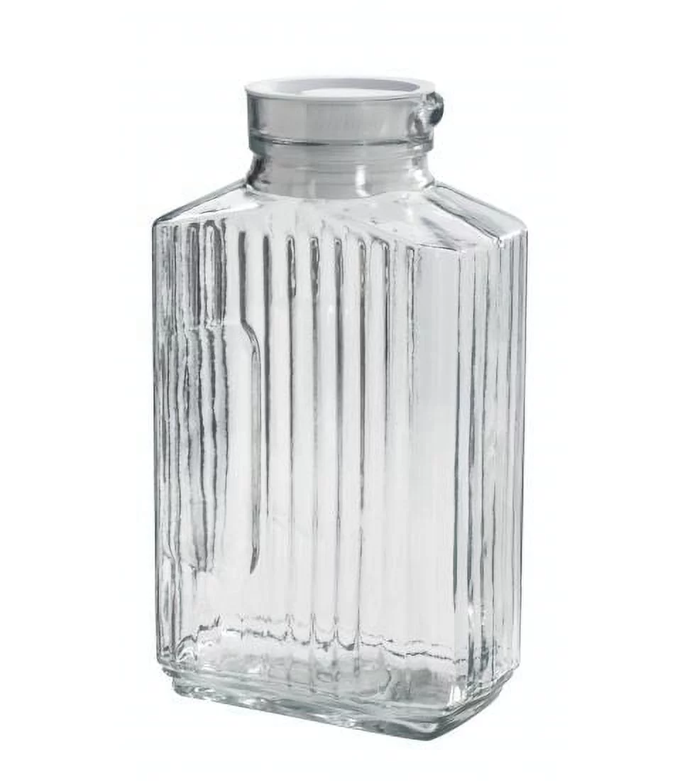 Anchor Hocking Bistro Glass Pitcher, 64 Ounce