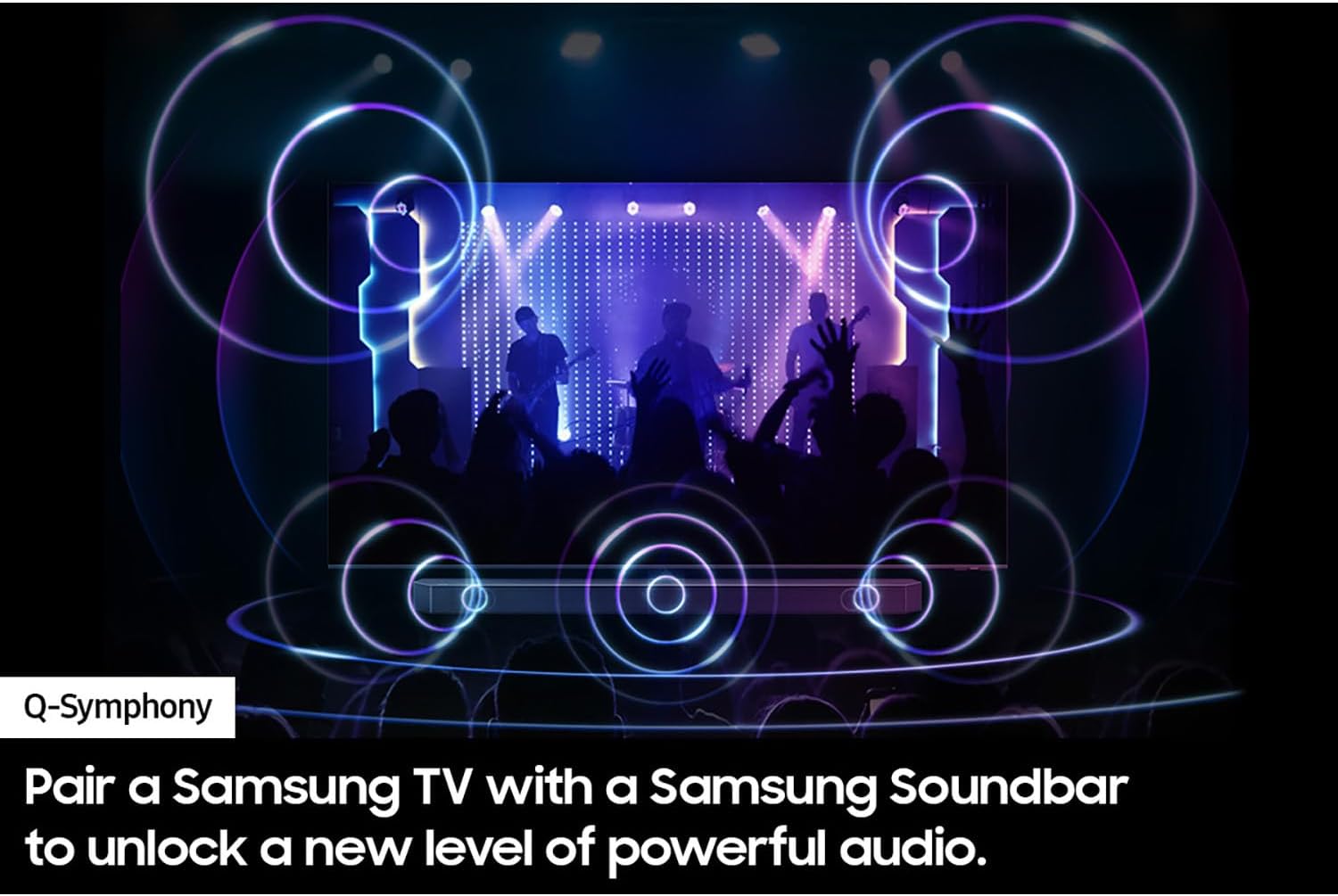 SAMSUNG Q990D 11.1.4ch Soundbar w/Rear Speaker, Wireless Dolby Atmos Audio, Q-Symphony, SpaceFit Sound Pro, Adaptive Sound HW-Q990D/ZA (2024 Model) Bundle with CPS 1 YR Enhanced Protection Pack