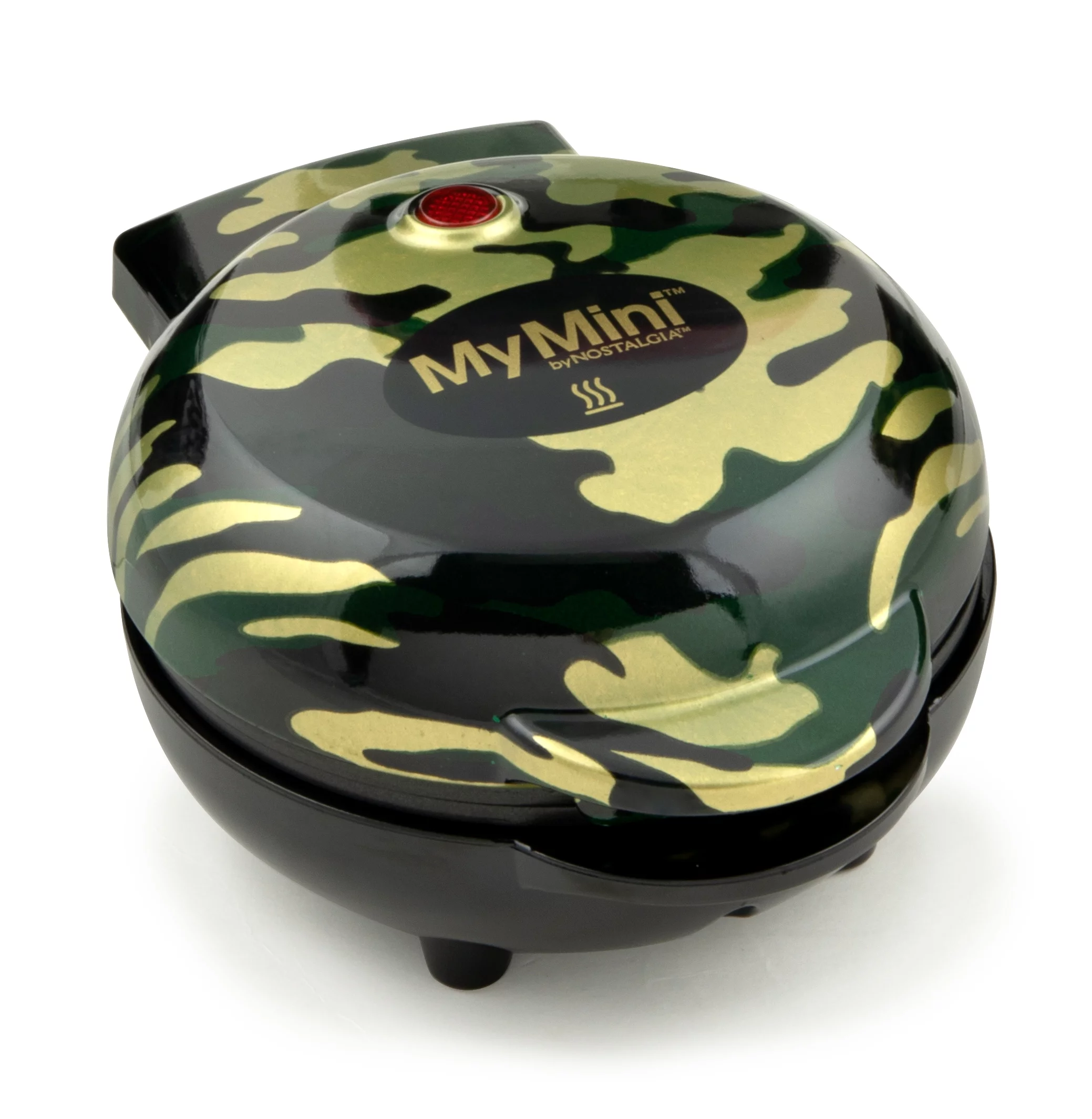 MyMini Camouflage Personal Home Waffle Maker, Camo