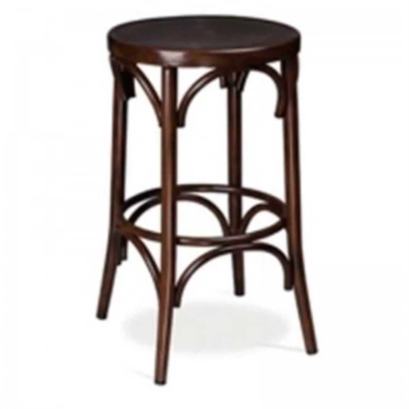 Quality  Backless Bentwood Look Aluminum Stool