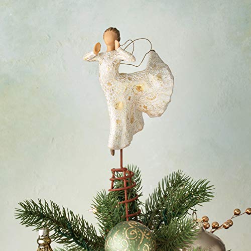 Willow Tree Song of Joy Tree Topper, Sculpted Hand-Painted Figure