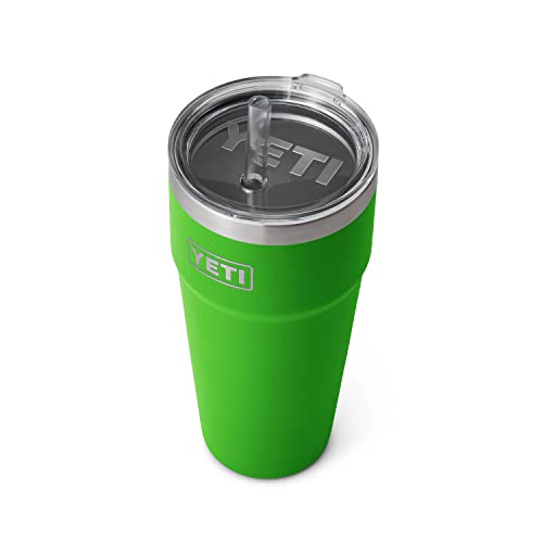 YETI Rambler 26 oz Straw Cup, Vacuum Insulated, Stainless Steel with Straw Lid