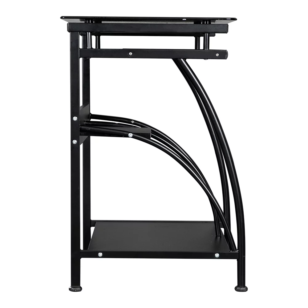 Computer Desk, Integrated Stalinite Study Table Black