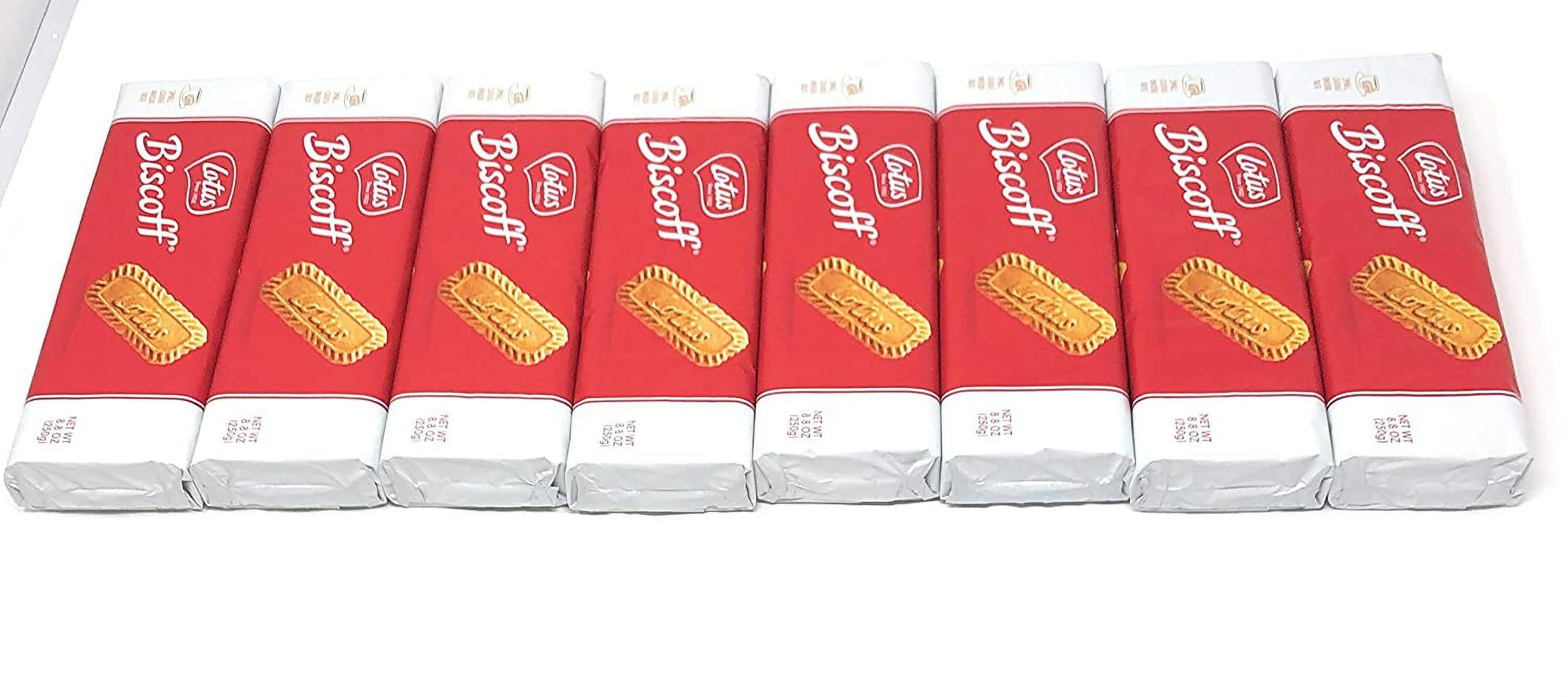 Lotus Biscoff Cookies 2 Boxes (4 Packets per Box)