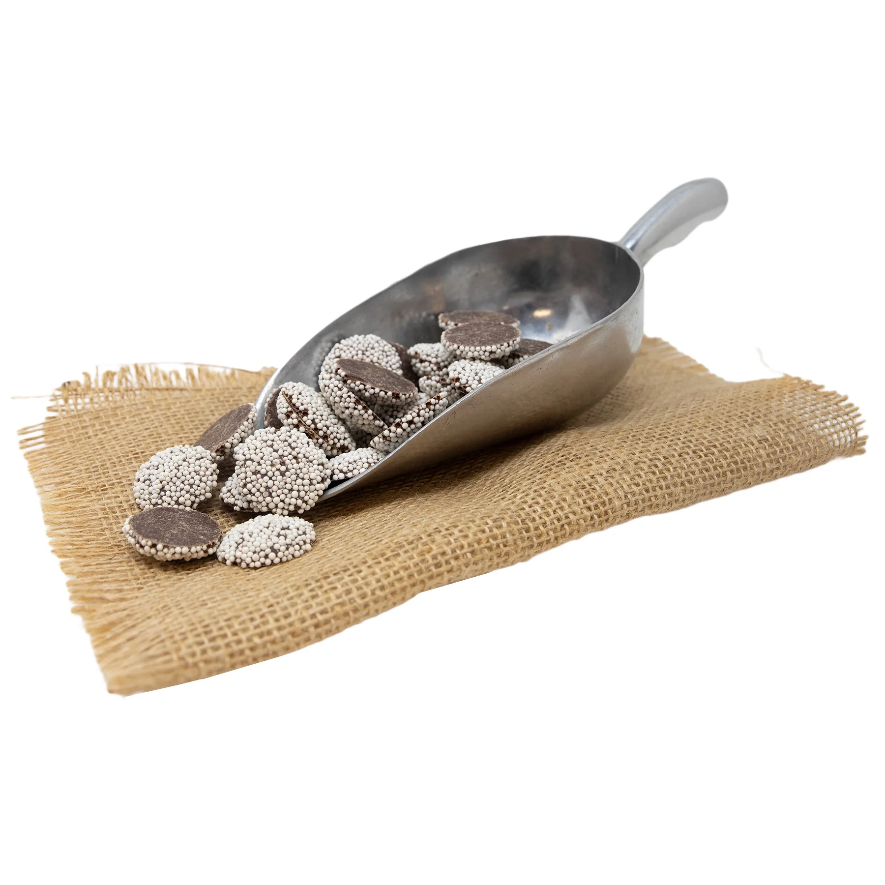 Beulah's Nonpareils Dark Chocolate Candy 5 Pound Package, 600 Pieces, Semi Sweet, Bulk Nonpareils