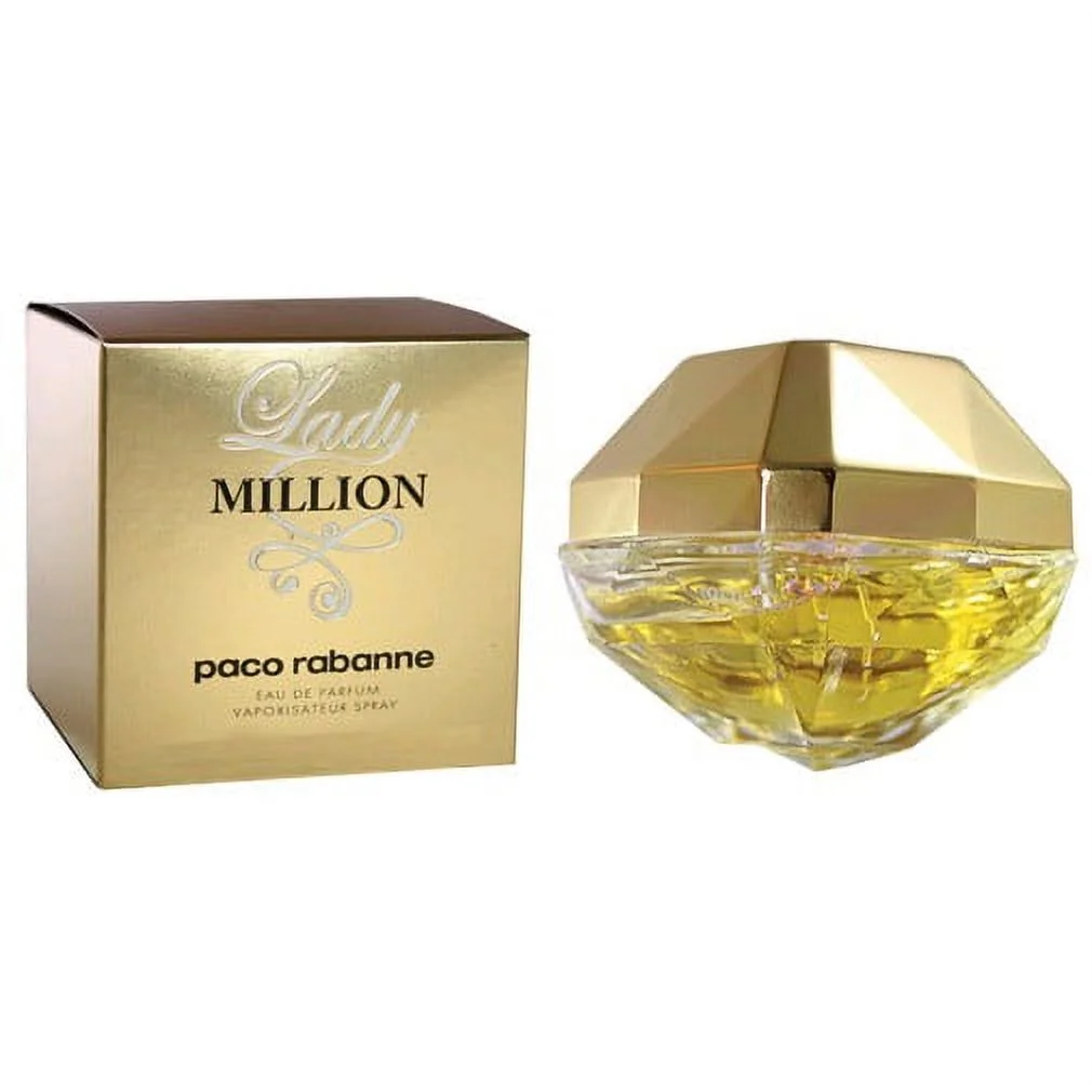 Lady Million by Paco Rabanne, 2.7 oz Eau De Parfum Spray for Women
