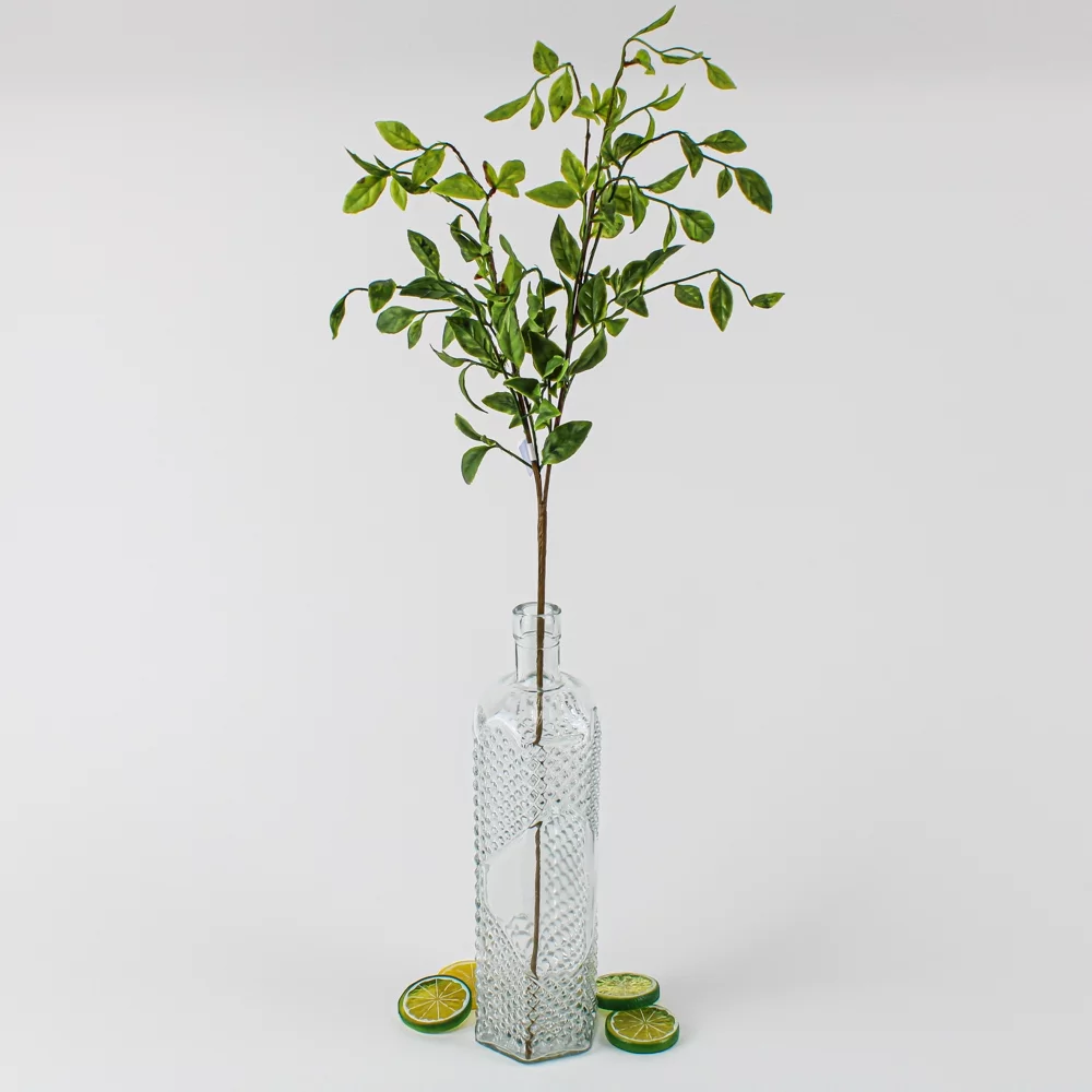 Richland Hexagonal Textured Glass Bottle 12