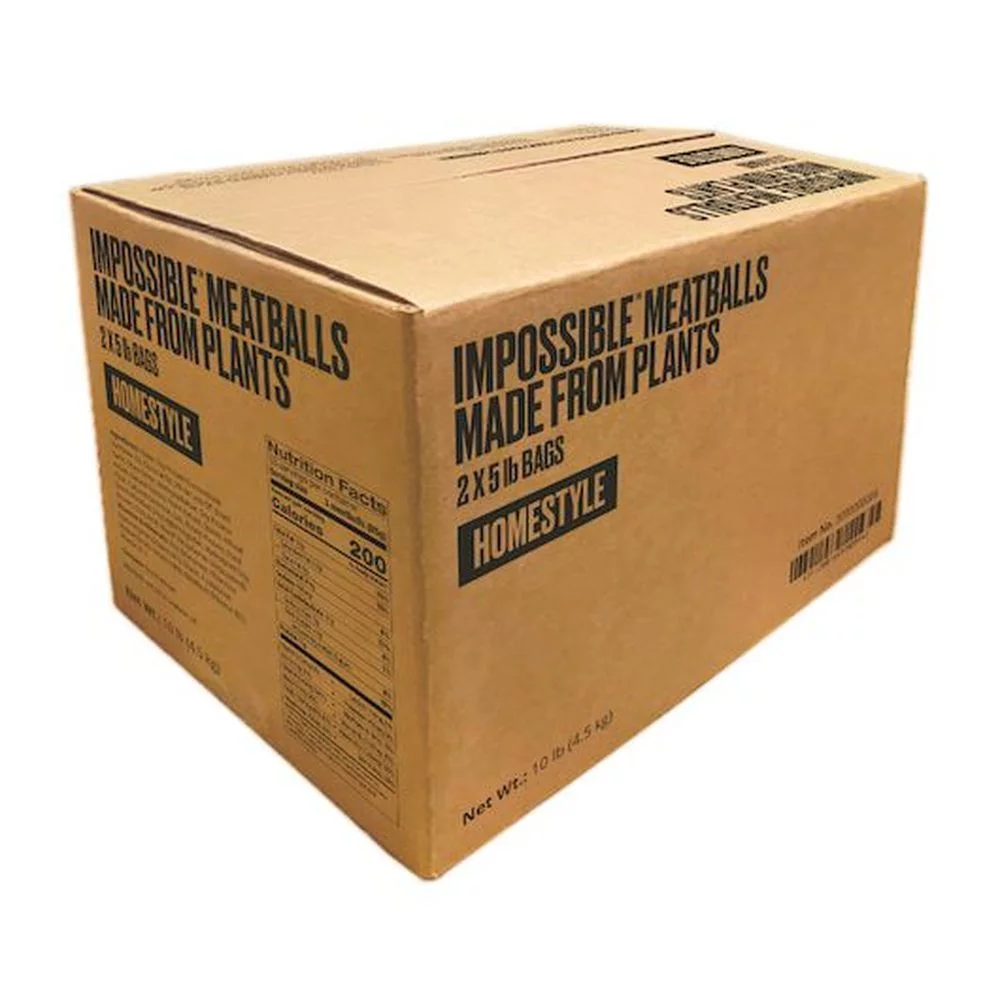 Impossible Burger Plants Meatball, 5 Pound Bag -- 2 bags per case