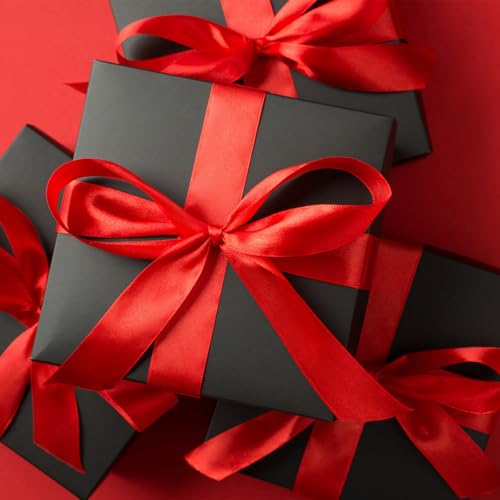 Vanhench Black Wrapping Paper, 17.5