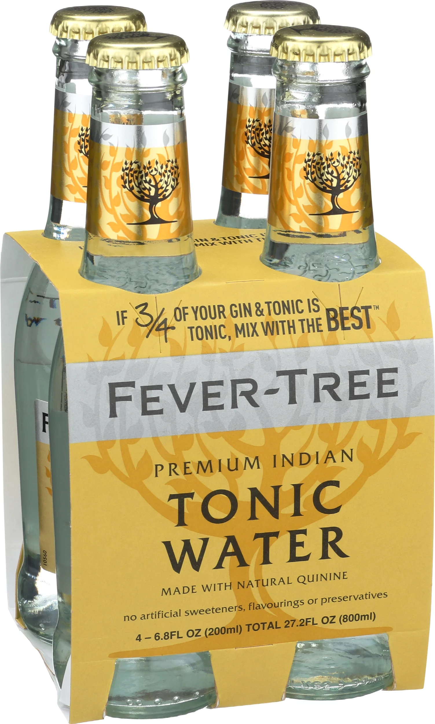 Fever-Tree Fever-Tree Indian Tonic 6X4200Ml 27.2 Fluid Ounce Pack Of 6