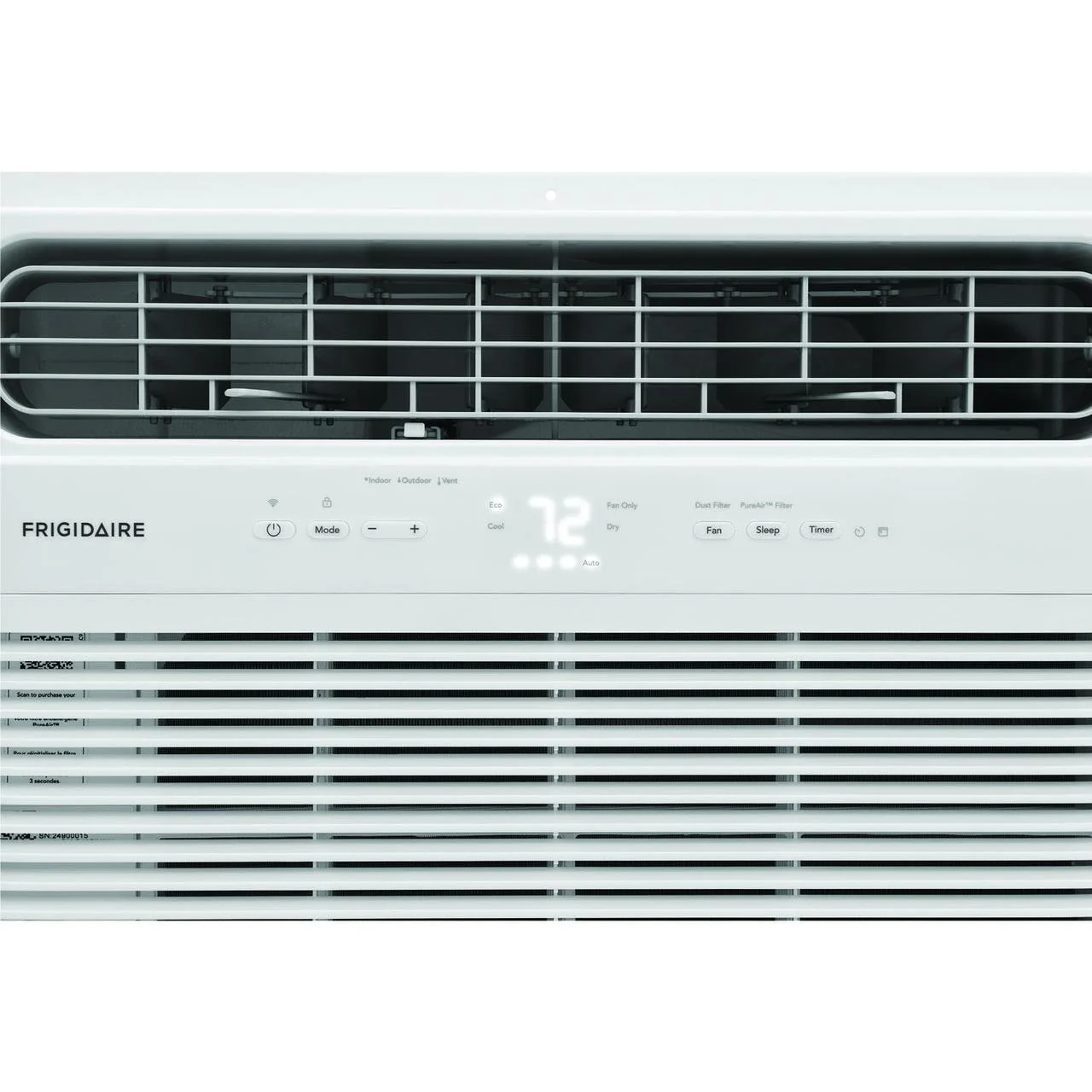 Frigidaire 12,000 BTU Smart Window Air Conditioner with Wi-Fi and Remote in White