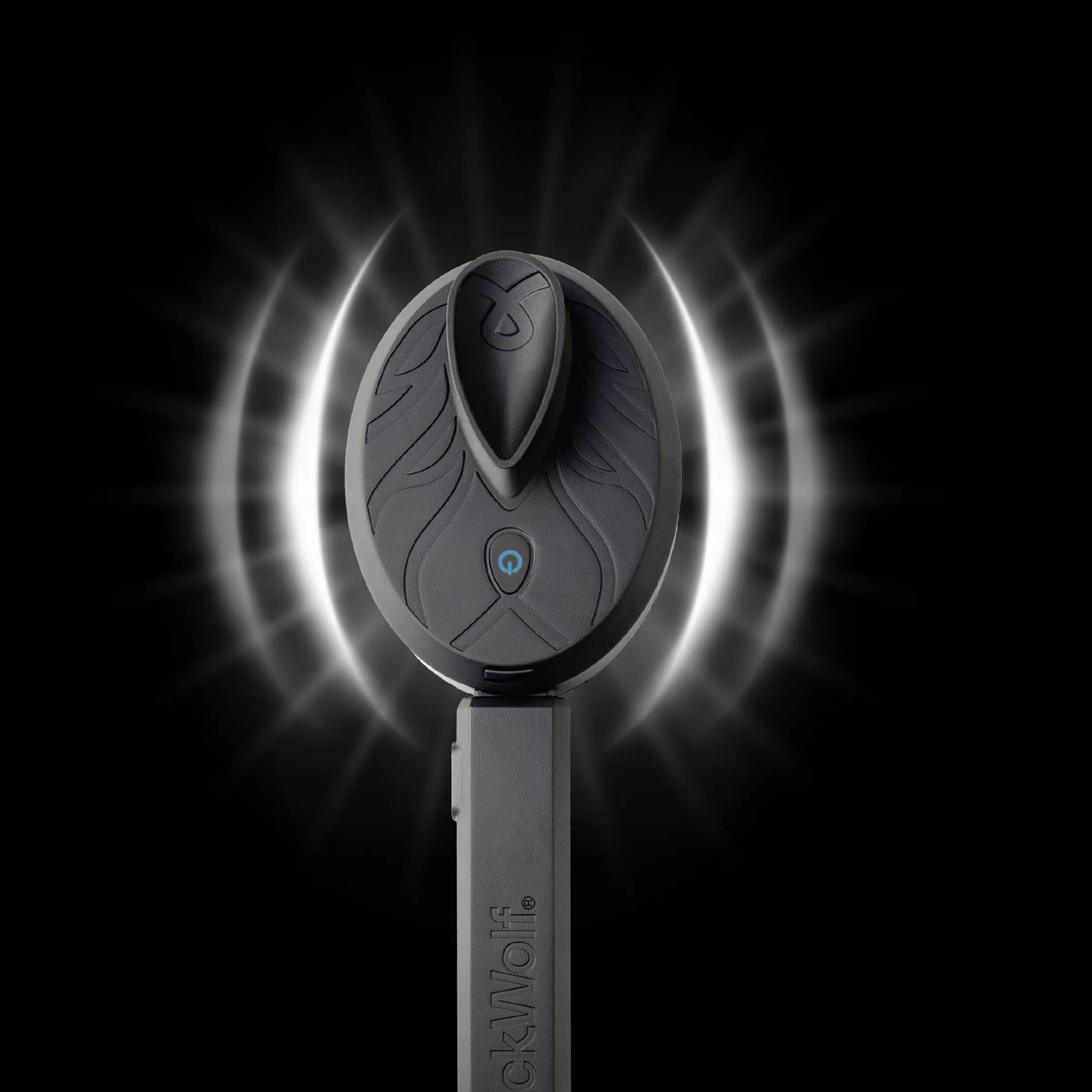 Black Wolf Vibrating Face and Body Brush, Sonic Scrubber