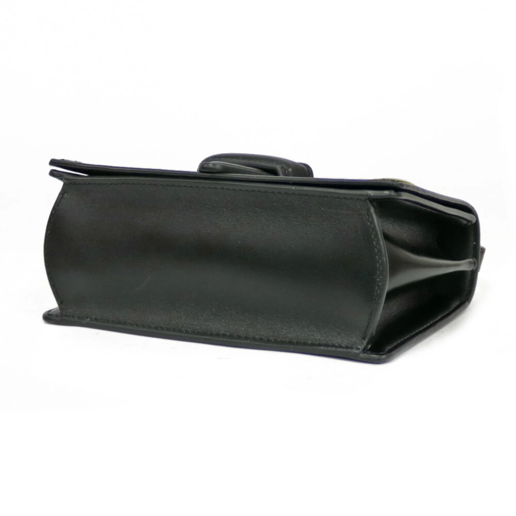 Pre-Owned LOEWE Loewe Shoulder Bag Flower Pattern White Ladies (Good)