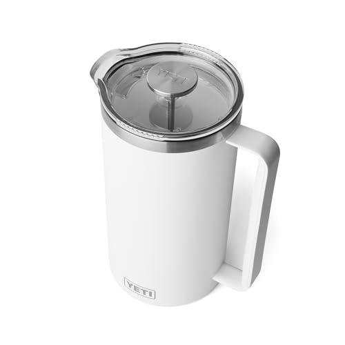 YETI Rambler French Press Coffee Maker, with GroundsControl Filter