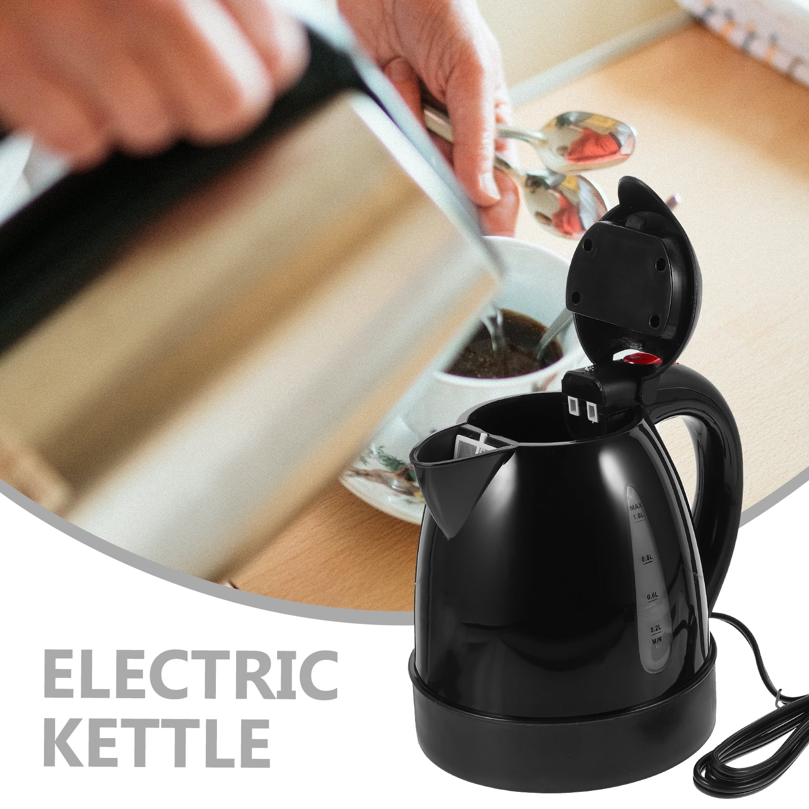 Car Hot Water Kettle Automatic Power-off Food Grade Electric Tea Flower Boiler Vehicle