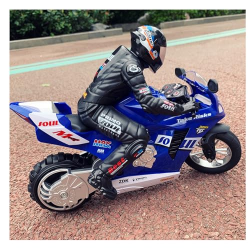 2.4G Remote Control Motorcycle RC Electronic Dift Racing Cars 1:16 Scale with Self-Balancing Single-Wheel Stunt Functions