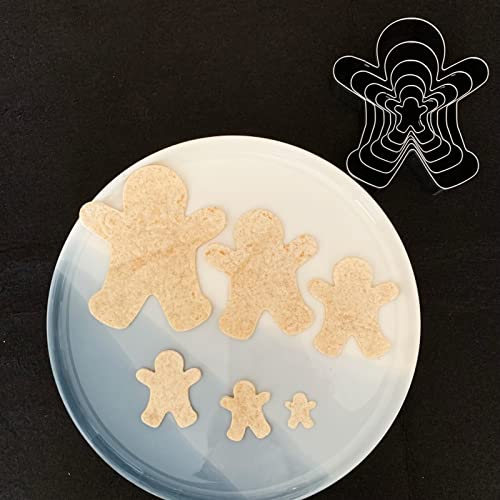 Gingerbread Man Cookie Cutter Set-4.5