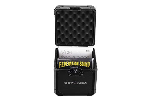 Odyssey Cases 7″ Vinyl/Utility Black Krom™ Case Holds 60 Records