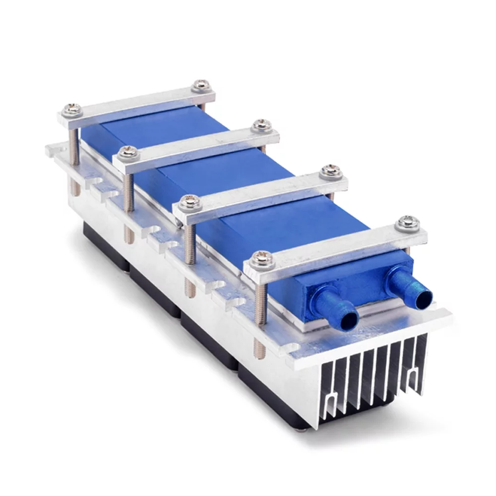 Uteam Semiconductor Cooling System DIY Kit Thermoelectric Peltier Refrigeration Cooler 288W for Air Conditioning Fan