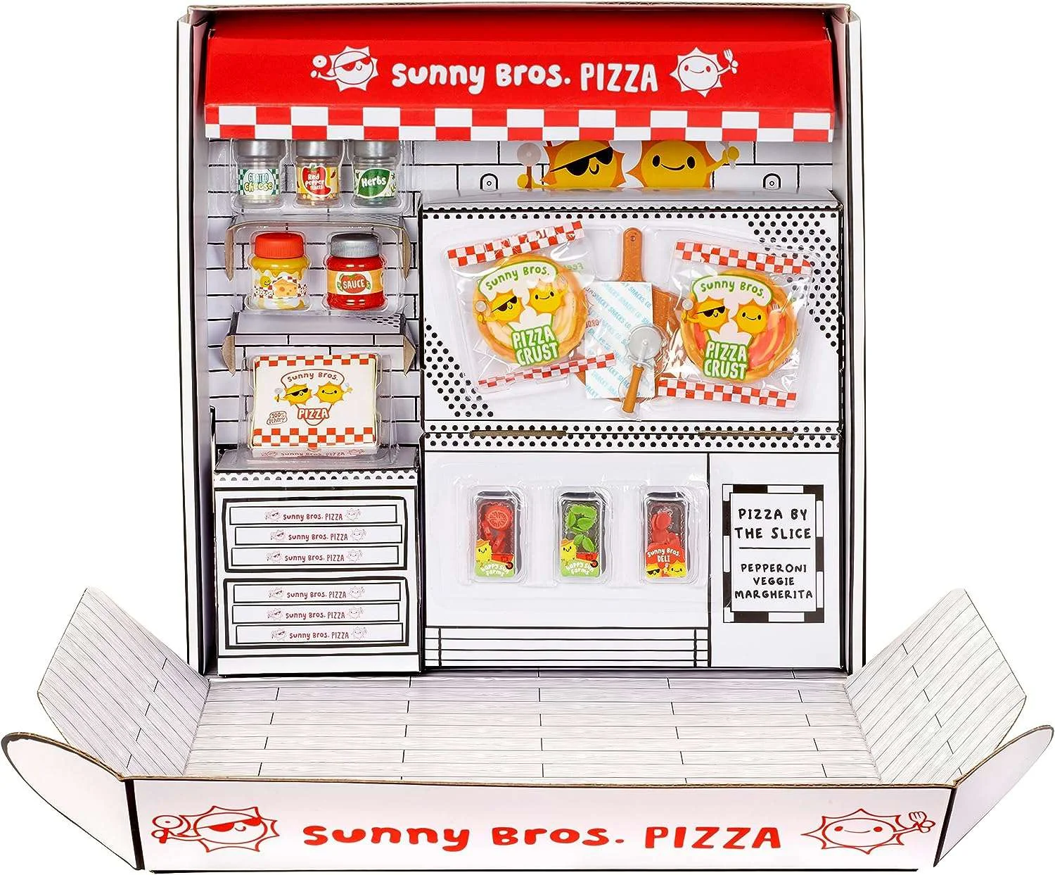 Miniverse Make It Mini Food Pizza Party Playset (NOT EDIBLE!)