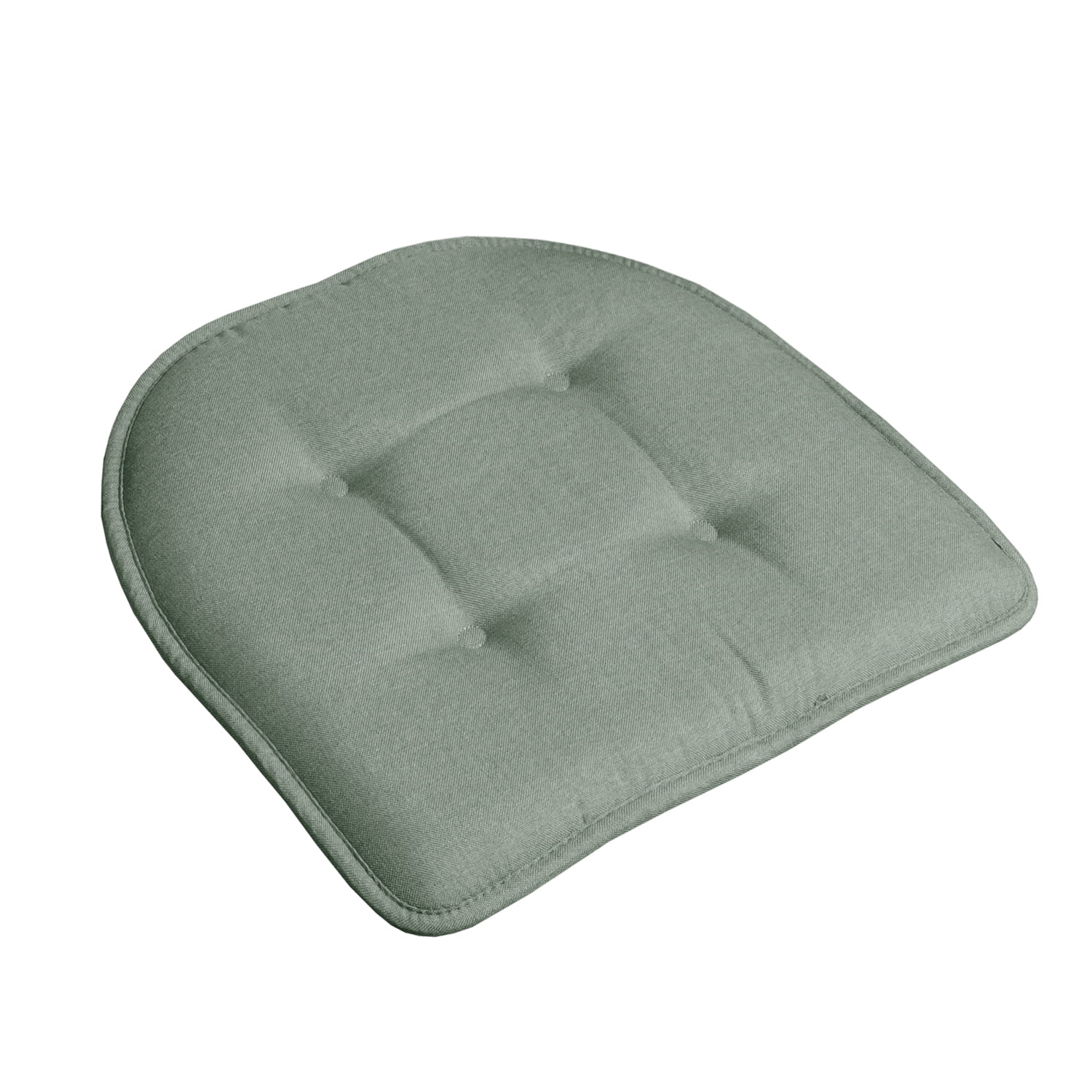 U-Shaped Memory Foam No Slip Back 17 x 16 Chair Pad Cushion 6 Pack
