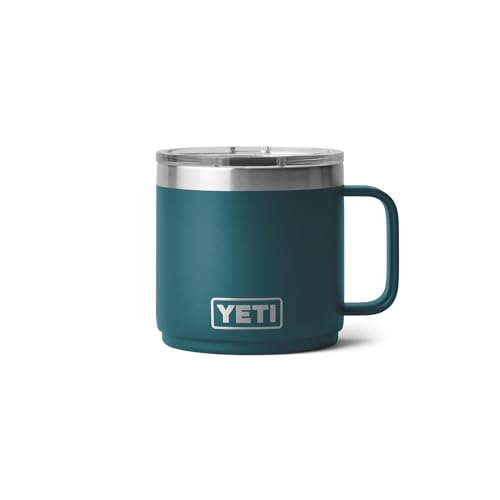 YETI Rambler 14 oz Stackable Mug, Vacuum Insulated, Stainless Steel with MagSlider Lid