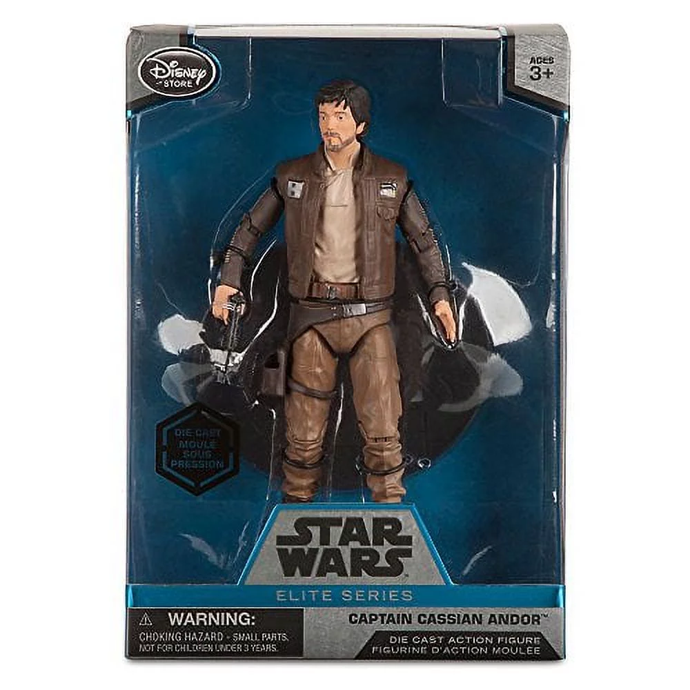 Star Wars Captain Cassian Andor Elite Series Die Cast Action Figure