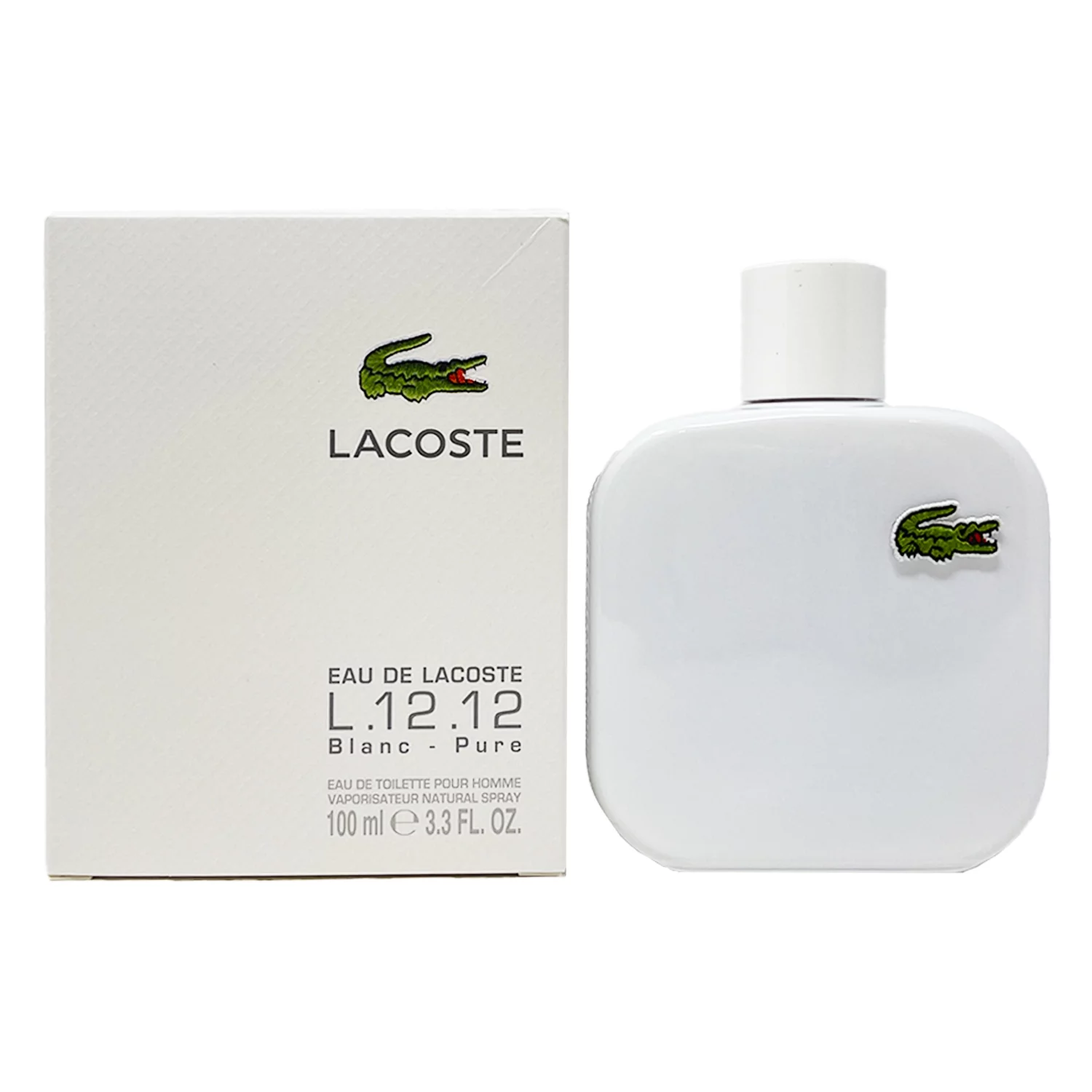 Lacoste Eau Blanc Men 3.4 Edt Sp