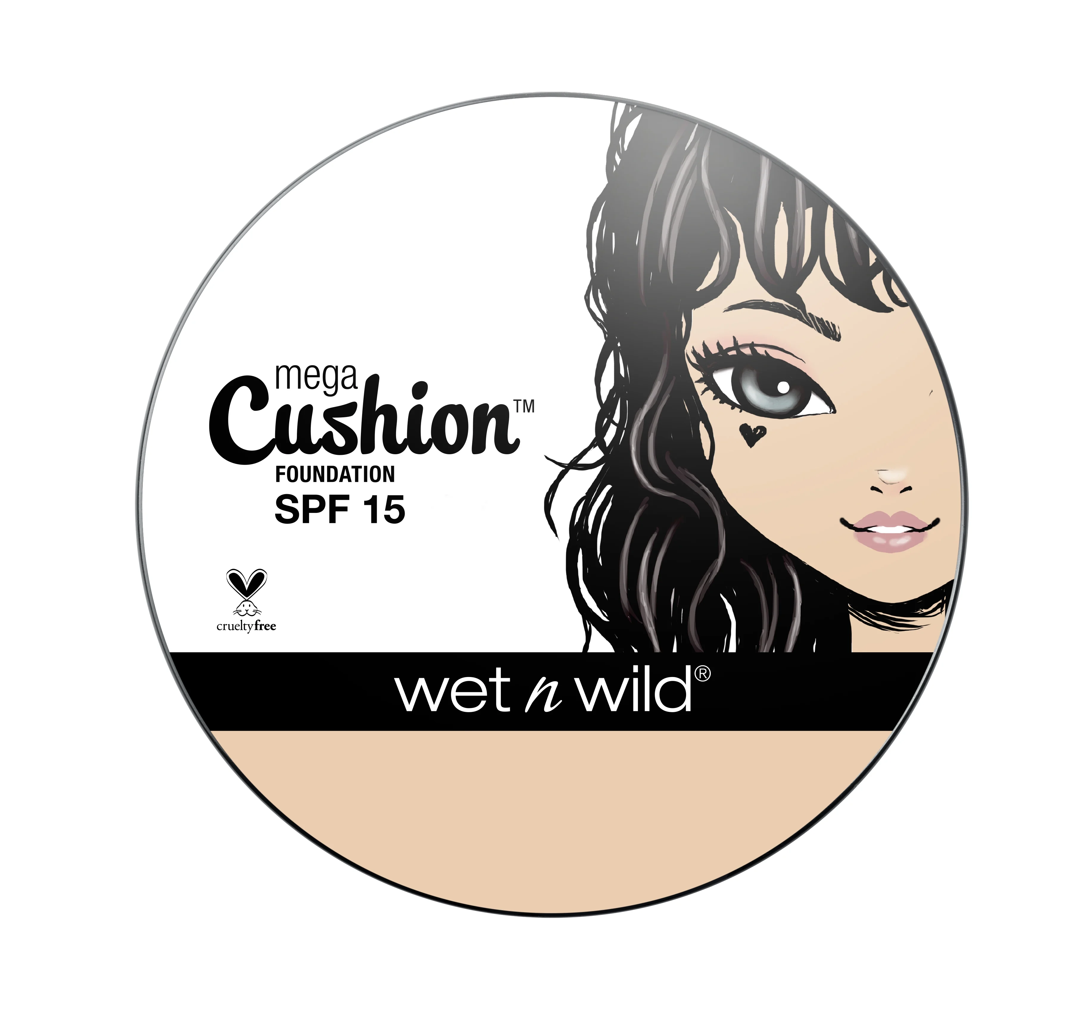 wet n wild MegaCushion Foundation SPF 15, Light Ivory