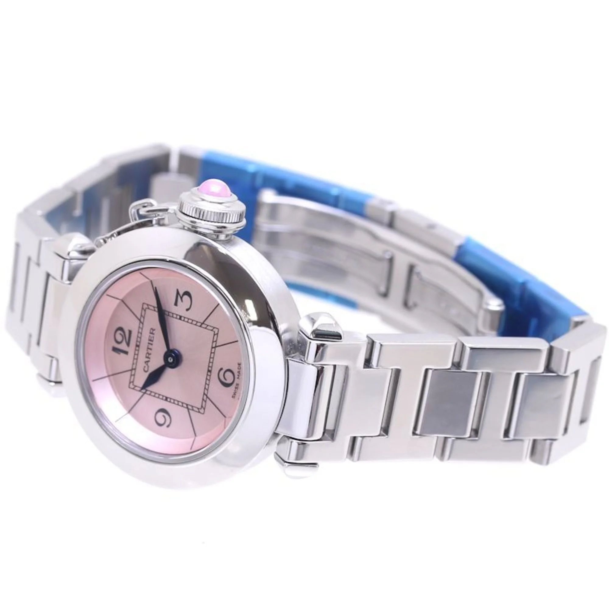 Pre-Owned Cartier CARTIER Miss Pasha W3140008 Stainless Steel Ladies 38868 (Good)