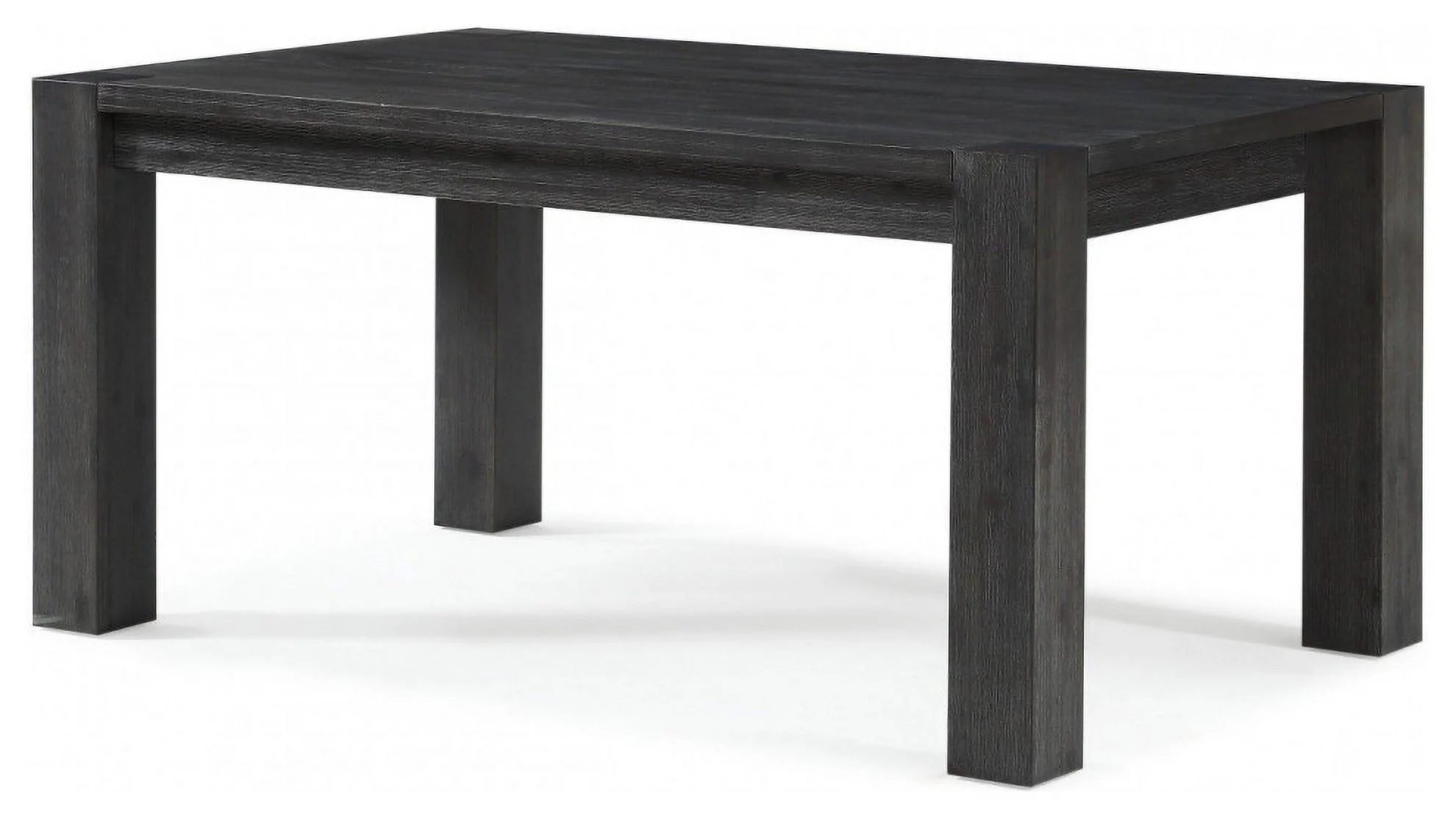 Modus Meadow 8 Piece Rectangular Dining Set Uphostered Chair and Server Graphite