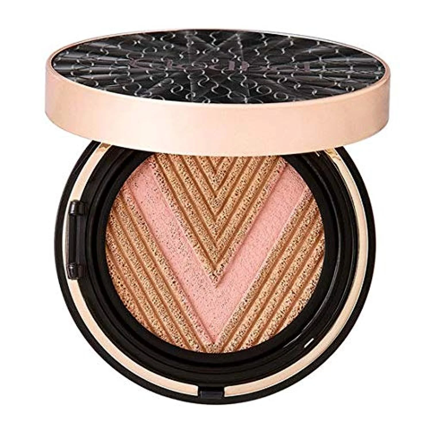 [Cledbel] GLOW POWER LIFT V CUSHION_BLACK (#21) + Air Cushion Puff