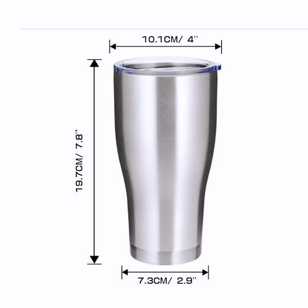 Case of 25pack 30oz Insulated Tumbler With Lids and Straws, Double Wall Vacuum