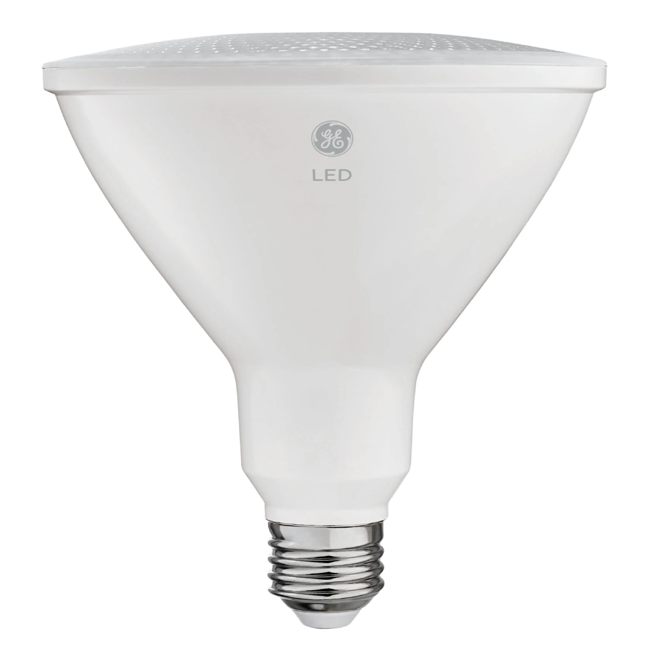 GE Ultra Bright LED Light Bulbs, 150 Watt, Warm White, PAR38 Floodlight, Medium Base, Clear Finish