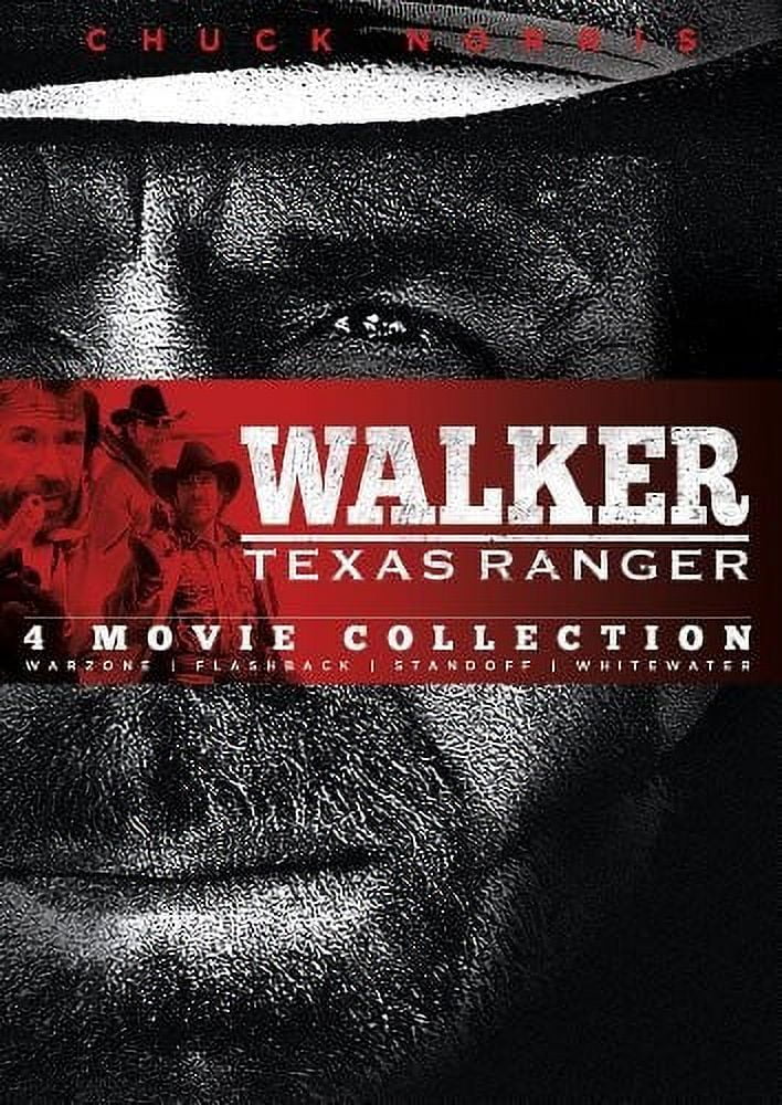 Walker, Texas Ranger: 4-Movie Collection (Warzone / Flashback / Standoff / Whitewater) (DVD), Paramount, Drama
