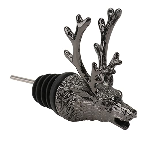 Elegant Deer Head Wine Pourer Vintage Stag Head Aerator for Home Bar Parties