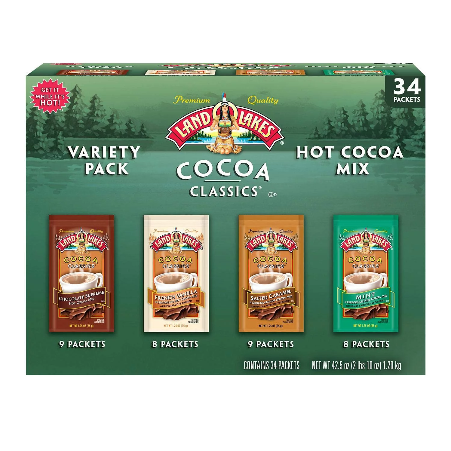 Cocoa Classics Variety Pack (34 count)